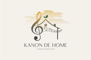 NAVNEET SINGH (HANAVI)さんの工務店の一般住宅ブランド「kanon de home」のロゴへの提案