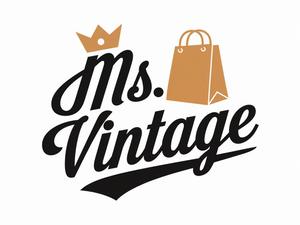 NAVNEET SINGH (HANAVI)さんの中古ラグジュアリーブランドショップ「Ms.Vintage」のロゴ制作への提案