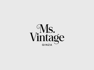NAVNEET SINGH (HANAVI)さんの中古ラグジュアリーブランドショップ「Ms.Vintage」のロゴ制作への提案