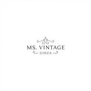 NAVNEET SINGH (HANAVI)さんの中古ラグジュアリーブランドショップ「Ms.Vintage」のロゴ制作への提案