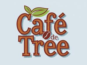 NAVNEET SINGH (HANAVI)さんのカフェ「cafe de tree」のロゴへの提案