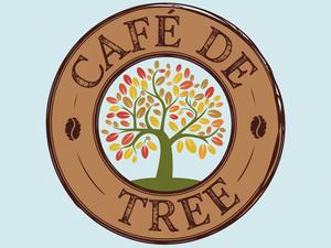 NAVNEET SINGH (HANAVI)さんのカフェ「cafe de tree」のロゴへの提案