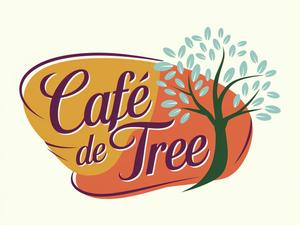 NAVNEET SINGH (HANAVI)さんのカフェ「cafe de tree」のロゴへの提案
