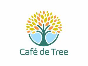 NAVNEET SINGH (HANAVI)さんのカフェ「cafe de tree」のロゴへの提案