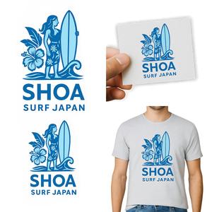 NAVNEET SINGH (HANAVI)さんのサーフショップ、ハワイアン雑貨販売店のロゴ【SHOA SURF JAPAN】への提案