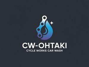 NAVNEET SINGH (HANAVI)さんの自転車とカーウォッシュを統合した「CW-OHTAKI」ロゴ募集！への提案