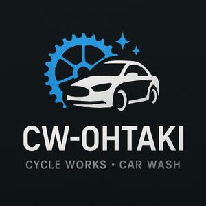 NAVNEET SINGH (HANAVI)さんの自転車とカーウォッシュを統合した「CW-OHTAKI」ロゴ募集！への提案