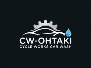 NAVNEET SINGH (HANAVI)さんの自転車とカーウォッシュを統合した「CW-OHTAKI」ロゴ募集！への提案