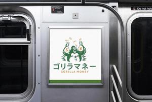 NAVNEET SINGH (HANAVI)さんの【ロゴ募集】金融教育サービス『ゴリラマネー』のブランドロゴ作成（マッチョなゴリラ要素あり）への提案