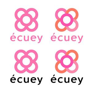 necopunch (necopunch)さんのアパレルショップサイト「écuey」のロゴへの提案