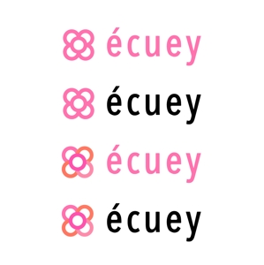 necopunch (necopunch)さんのアパレルショップサイト「écuey」のロゴへの提案