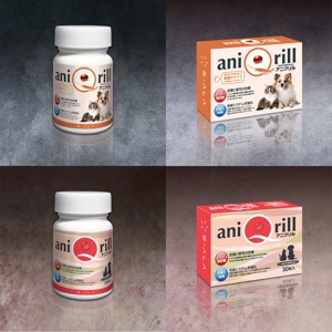 Precom (precoman)さんの動物サプリメント　クリルオイル　パッケージデザイン　商品名：aniQrillへの提案