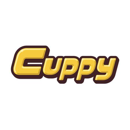 Precom (precoman)さんの自社割賦支援サービス「Cuppy」のワードロゴへの提案