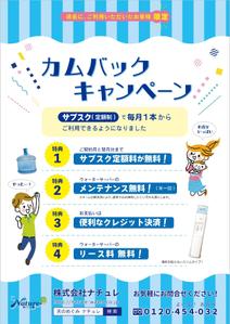 uchinoデザイン (miU0o0U)さんのウォーターサーバーのキャンセル客へのDM作成への提案