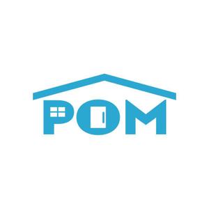 TOQdesign (Box572)さんの不動産会社『POM』のロゴ作成への提案