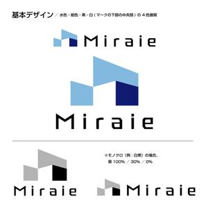 n_graphics (n_graphics)さんの不動産売買業者、株式会社ミライエ不動産販売、Miraie、のロゴへの提案
