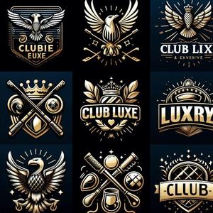 I Na (iamnao)さんのキャバクラの店名「Club Luxe」（クラブリュクス）のロゴへの提案