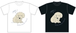 naru (narunell)さんのゴールデンレトリバーのTシャツデザインへの提案