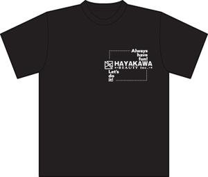 naru (naruz design) (narunell)さんの美容サロンへ営業する際に着るTシャツデザインへの提案