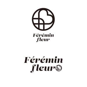 naru (naruz design) (narunell)さんのアパレルショップサイト「Férémin fleur」のロゴへの提案