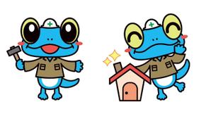 naru (naruz design) (narunell)さんの設備屋の家守テックという屋号のキャラへの提案