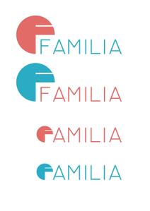 リク (Ikuze03)さんの子育てコミュニティサロン「familia」のロゴへの提案