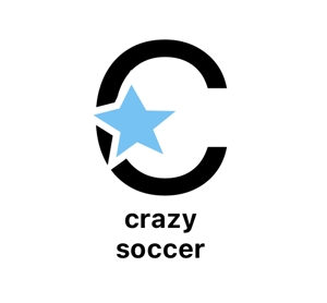 愛田 (ukmo_bec854)さんのサッカーアパレルブランド「crazy soccer」のロゴデザイン依頼★への提案