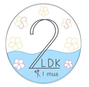YUZUKI . (ukmo_bec854)さんの美容室「2LDK」のロゴへの提案
