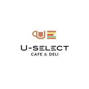 イトウケイジ (itoukeiji)さんのカフェ「U-SELECT CAFE & DELI」のロゴとロゴイラストマークへの提案