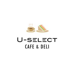 イトウケイジ (itoukeiji)さんのカフェ「U-SELECT CAFE & DELI」のロゴとロゴイラストマークへの提案