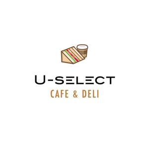 イトウケイジ (itoukeiji)さんのカフェ「U-SELECT CAFE & DELI」のロゴとロゴイラストマークへの提案