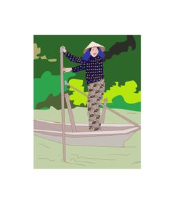 minori3 (minori_3)さんの＜旅行会社＞ベトナム観光名所などのイラスト5点への提案