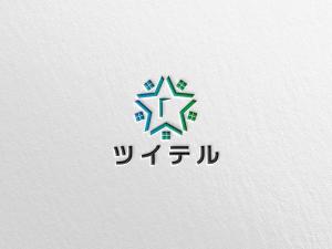 Gof4 (Gof4)さんの不動産賃貸業「株式会社ツイテル」のロゴへの提案