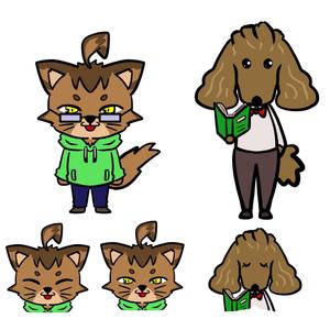 sesotono (sesotono)さんの塾の授業配信のため、親しみやすい講師キャラクター（２体）の制作をお願いします。への提案