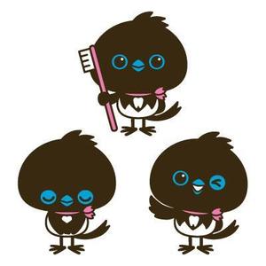 yumikuro8 (yumikuro8)さんの歯科医院のロゴの色調と「サンコウチョウ」に似せたキャラクターへの提案