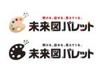 BIGTIME (big-T)さんのショッピングモールや百貨店内に新設！ライフ×キャリア相談ルーム"未来図パレット"ロゴデザインを募集への提案