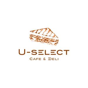 Oganesson (Oganesson)さんのカフェ「U-SELECT CAFE & DELI」のロゴとロゴイラストマークへの提案