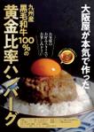 本橋雅文 (orangebird001)さんの大阪屋長崎駅店のハンバーグメニューポスター作成のお願い。への提案