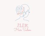 7 VISION DESIGN (7VisionDesign)さんの美容室「2LDK」のロゴへの提案