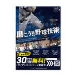 植田蛍子 (keikoueda)さんのオンライン野球スクールの集客チラシ【別商品購入者の同梱物】への提案