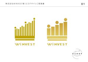 ジャパン合同会社 (DandP)さんの法人のロゴ、文字の作成　（株式会社Winvest）への提案
