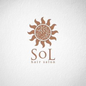CREA (amahito_100usa)さんの美容室　SOL ロゴへの提案