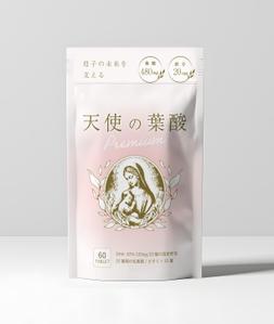 タガシラ (tagashira0823)さんの新商品・葉酸サプリのパッケージデザインへの提案