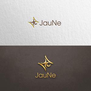 わーデザ (waa_deza)さんのアパレルブランド 「JauNe」のロゴへの提案