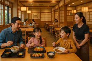 永井 栄雄 ★必ず翌日までに納品します★ (arancoron)さんの米国展開予定の日本食レストランのイラストイメージへの提案