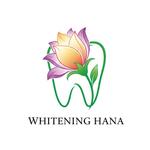 永井 栄雄 ★必ず翌日までに納品します★ (arancoron)さんのセルフホワイトニングサロン「Whitening Hana」のロゴマークへの提案