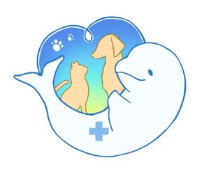 天海 なつ (ArnqNa25)さんの新規開業の動物病院のロゴへの提案