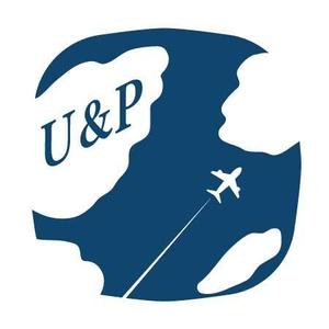 一般社団法人佐賀県社会福祉就労支援協会 (Life_design_A)さんの航空関連事業を営む「U＆P」のロゴへの提案