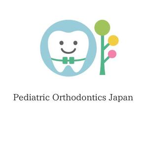 kiki (kiki1389)さんの子どもの矯正歯科治療を行う歯科医師が集う「日本小児矯正研究会」のロゴマークの作成への提案