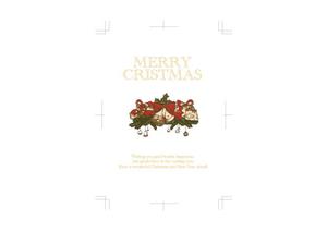 CHIIIKO (CHIIIKO)さんの【クリスマスカード作成】 健康食品会社　プレゼント用クリスマスカードA6両面への提案